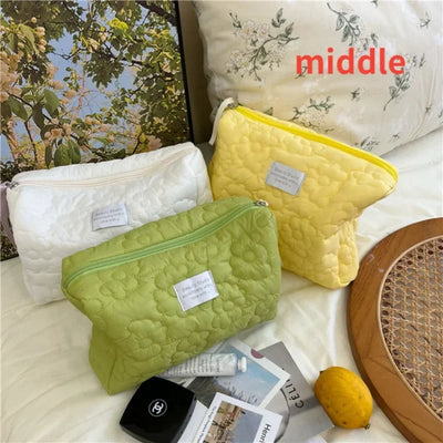 2024 NEW FLOWER PATTERN MAKEUP BAG – COSMETIC TOILETRY ORGANIZER ZIPPER TRAVEL POUCH FOR WOMEN