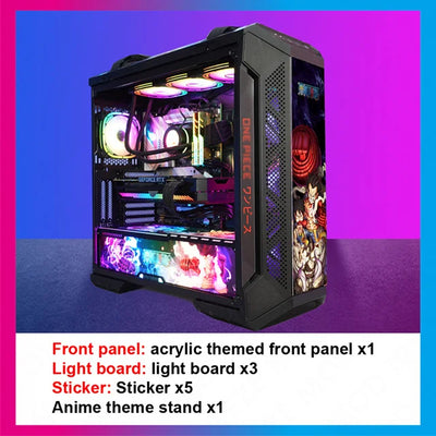 TUF GT501 ROG Gamers PC Case of DIY ARGB Lighting Panels Kit ,MOD Gabinet Animation Theme Light Board ASUS Rebuild 10pcs