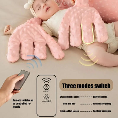 Baby Sleeping Patting Doll Pillow Sleep Companion Mood Soothing Palm Remote Control Electric Baby Pillow Newborn Nursing Pillows