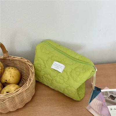 2024 NEW FLOWER PATTERN MAKEUP BAG – COSMETIC TOILETRY ORGANIZER ZIPPER TRAVEL POUCH FOR WOMEN