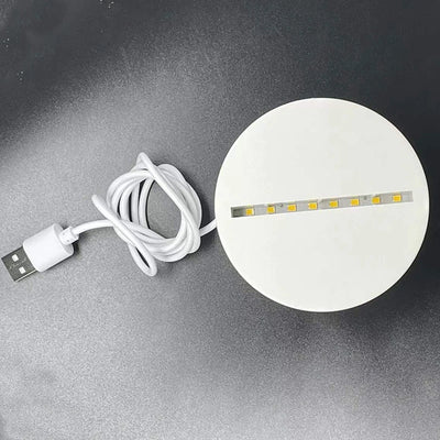 3D Lamp Acrylic USB LED Night Lights Neon Sign Lamp Xmas Christmas Decorations for Home Bedroom Birthday Decor Wedding Gifts