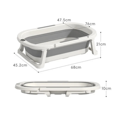 Baby bath tub Warm bath tub Baby foldable toddler sitting and lying Toddler household bathroom items