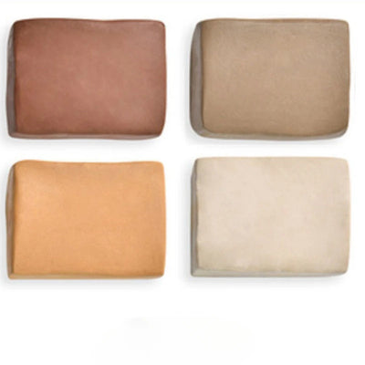 500g/bag Ceramic Clay DIY Manual Sculpture Clay Pottery Baking Free High White Clay Firing Temperature 1180-1280 Degrees