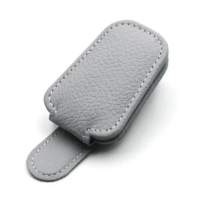 UNIVERSAL CAR VISOR GLASSES BOX – MULTIFUNCTIONAL MAGNETIC REUSABLE SUNGLASS HOLDER, AUTO ACCESSORIES