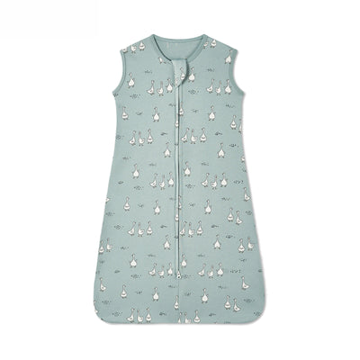 New Cotton Fabric Baby Sleeping Bags Sleeveless Vest Newborn Child Anti-kick Quilt Summer Thin Two Way Zipper Baby Sleeping Sack
