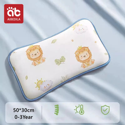 AIBEDILA BABY KIDS CARTOON HEAD PROTECTION PILLOW WITH ICE SHREDS AND CASSIA SEED FILLING FOR SLEEPING AND SUPPORT