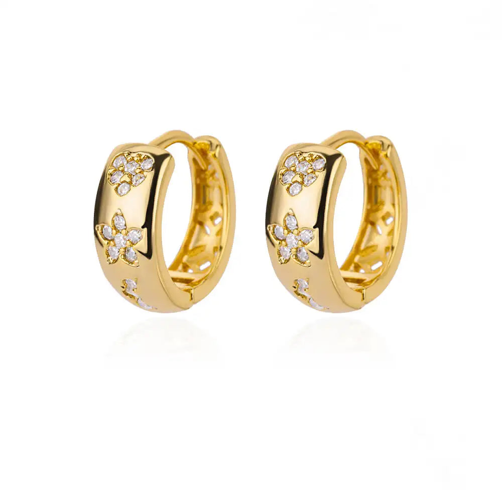 Stainless Steel Rabbit Butterfly Earrings for Women Gold Color Hoop Earrings 2024 Trending Aesthetic Jewelry pendientes mujer
