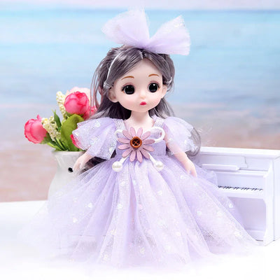 Mini multi-joint Molly girl doll 17 cm changeable constant tide confused Barbie doll