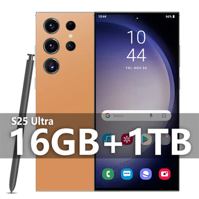 2025 New S25 Ultra Smartphone Original 7.3 Inch Celulares Android Moblie Phones Unlocked 5G Dual Sim Global Version CellPhones