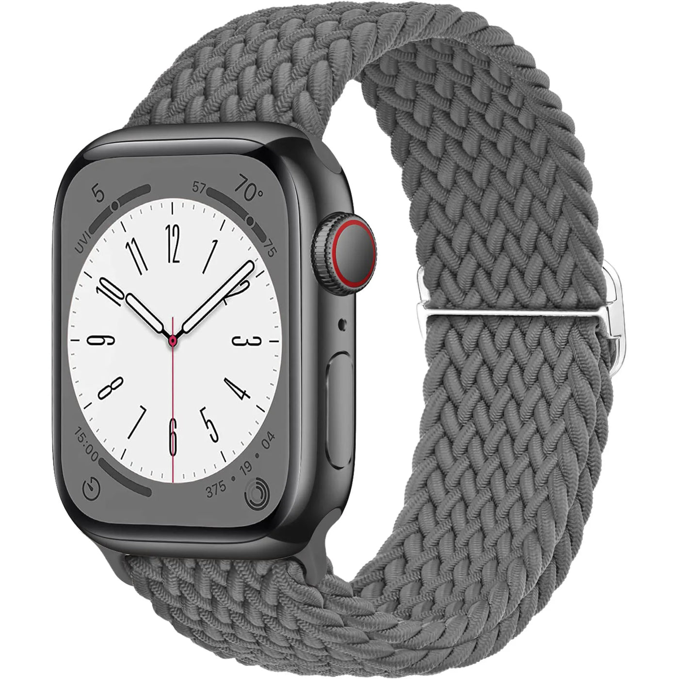 Braided Solo Loop For Apple watch band 45mm 44mm 40mm 49mm 38 41mm Elastic correa bracelet series 8 9 5 4 3 SE 6 7 Ultra 2 strap