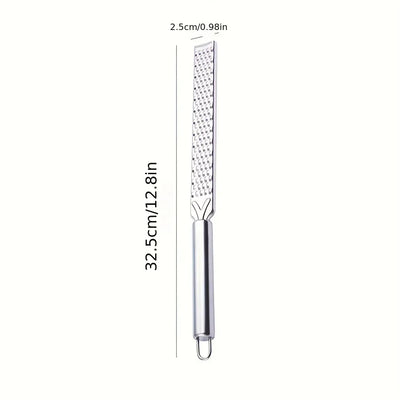 Handheld Cheese Grinder Stainless Steel Garlic Grater Vegetable Fruit Grinder Lemon Zester Citrus Ginger Cheese Grinding Tools