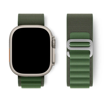 Alpine loop Strap for Apple watch Ultra Band 49mm 45mm 46mm 44mm 41mm 42mm 40mm Nylon bracelet correa series 10 9 8 7 SE 6 5 4 3