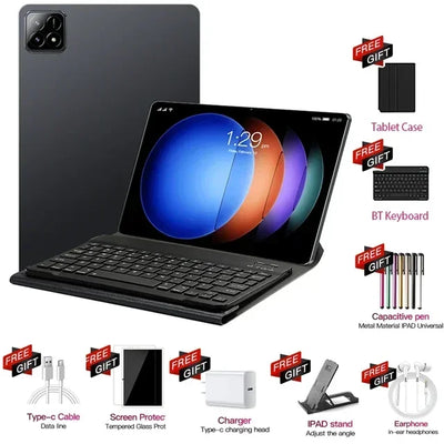 XIOA NEW Pad 7 Pro 2025 Global Version Original Tablet Android 14 Snapdragon 16GB 1024GB 5G Dual SIM Card WIFI HD 4K Tablet PC