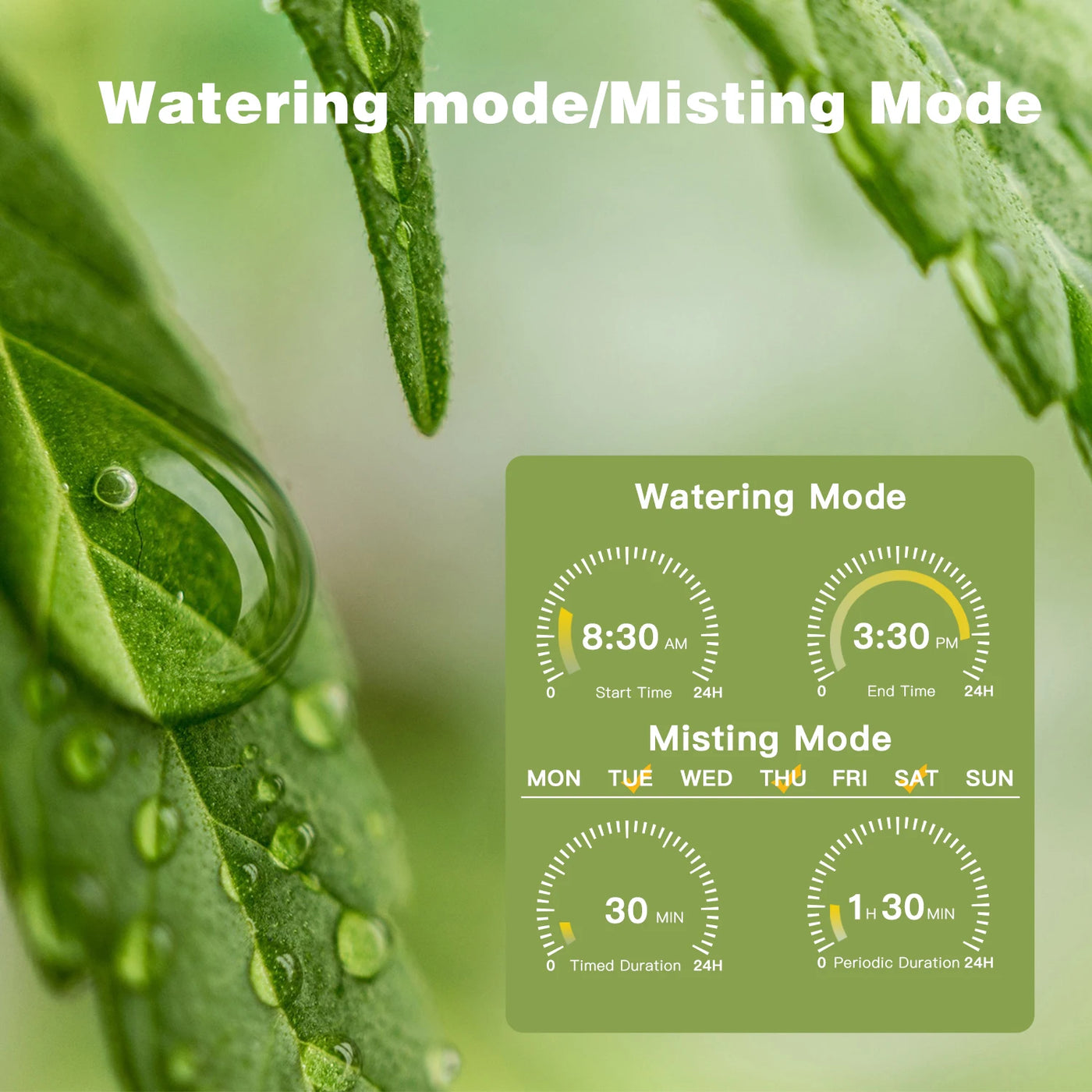 Tuya Smart Zigbee Watering Timer Automatic Drip Irrigation Controller Smart Water Valve Garden Automatic Watering System