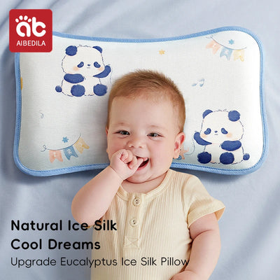 AIBEDILA BABY KIDS CARTOON HEAD PROTECTION PILLOW WITH ICE SHREDS AND CASSIA SEED FILLING FOR SLEEPING AND SUPPORT