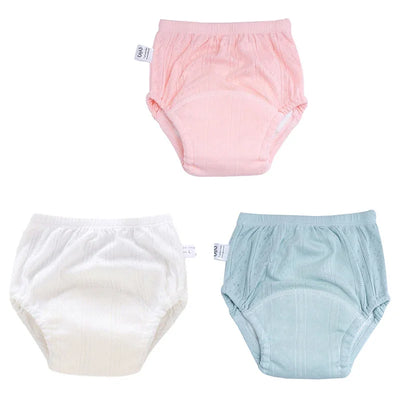 3PCS/LOT NEWBORN COTTON TRAINING PANTS SUMMER BABY SHORTS WASHABLE REUSABLE CLOTH DIAPERS INFANT NAPPIES
