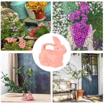 Watering Pot Can Animal Garden Children Cartoon Kids Plastic Plant Bunny Shape Rabbit