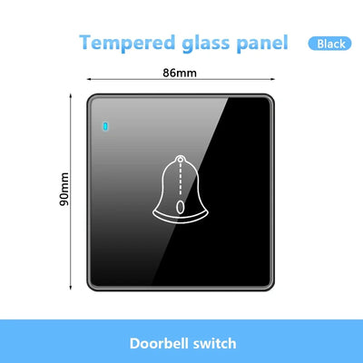 Black UK 18W Type-C Quick charge Socket Universal Double 3pin USB Power Outlet,220V Electrical Wall LED Light 2way Switch TV TEL