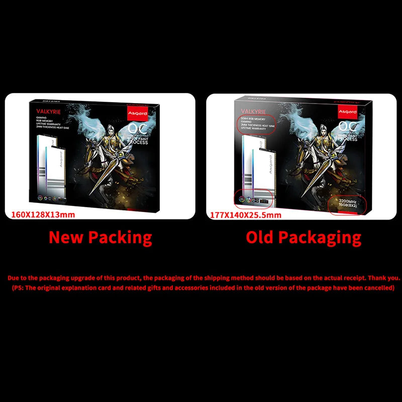 Asgard memoria ram ddr4  8GBx2 16GB 3200MHz  RGB RAM diy gaming computer for Desktop PC DIMM