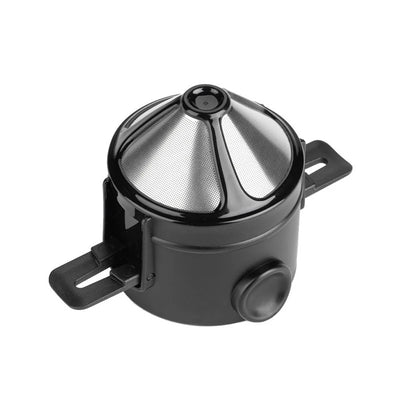 Collapsible Coffee Filter Portable Stainless Steel Drip Coffee Tea Holder Funnel Basket Reusable Tea Pot Holder Coffee Dripper