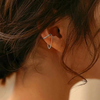 1 Pc 2025 Fashion Minilist No Piercing Ear Cuff Earrings for Woman Fake Piercing Earcuff Clips Earrings for Women Cuffs Jewelry