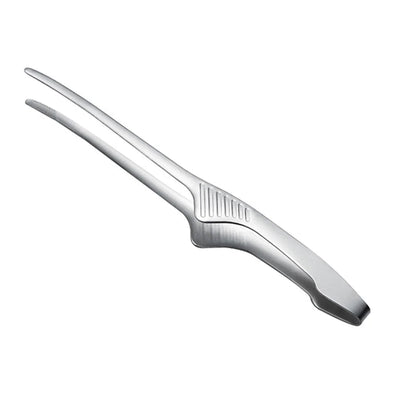 Stainless Steel BBQ Tongs Food Clip Outdoor Grilling Clamp Kitchen Baking Bread Tweezer Barbecue Cooking Tool for Picnic Camping