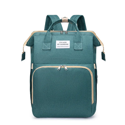 New Upgraded Minimalist Bag Portable Foldable Backpack Multifunctional Large Capacity Crib Mother Baby Mommy Bags Women Backpack