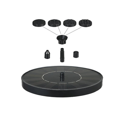 New Solar Water Fountain Pool Pond Waterfall Garden Decoration Buildings Outdoor Bird Bath For Solarna Panel Powered Water Pump