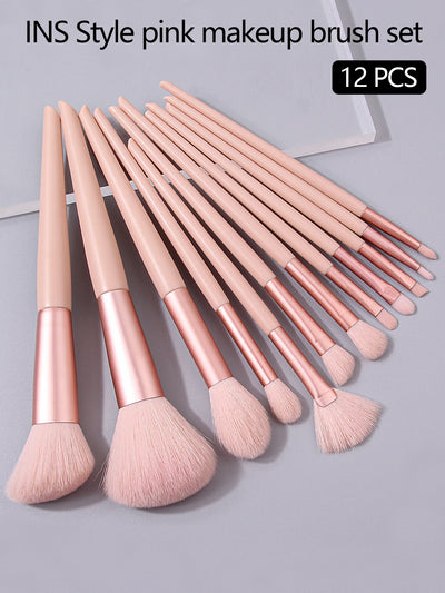 12Pcs_Pink_Makeup_Brush_Set_Make_Up_Concealer_Blush_Powder_Brushes_Eye_Shadow_Highlighter_Foundation_Brush_Cosmetic_Beauty_Tools