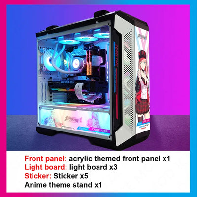 TUF GT501 ROG Gamers PC Case of DIY ARGB Lighting Panels Kit ,MOD Gabinet Animation Theme Light Board ASUS Rebuild 10pcs