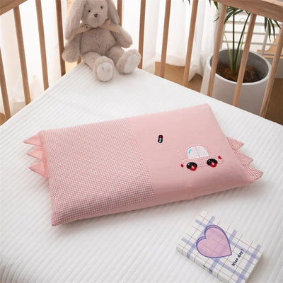 Cartoon Pattern Children's Pillow Removable Washable Baby Pillow with Zipper Household Breathable Cotton Boys Girls Pillow