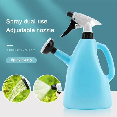 2 In 1 Plant Watering Can With Sprayer 2in1 Plastic Watering Can With Mister Water Spray Bottle For Plants Flower Indoor Ou G8B2