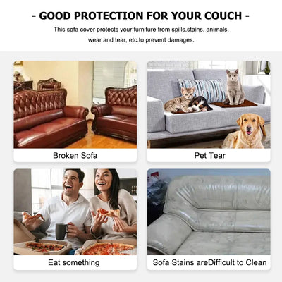 JACQUARD THICK ELASTIC SOFA COVER – 1/2/3/4 SEATER & L-SHAPED CORNER SOFA COVER FOR LIVING ROOM
