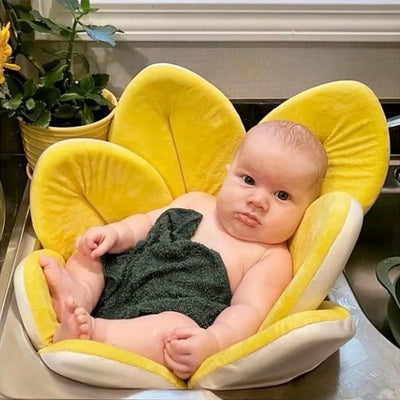 1PC BABY BATH PAD FOR INFANT NEWBORN | SOFT FLOWER PETALS FOR SINK BATHTUB ESSENTIALS