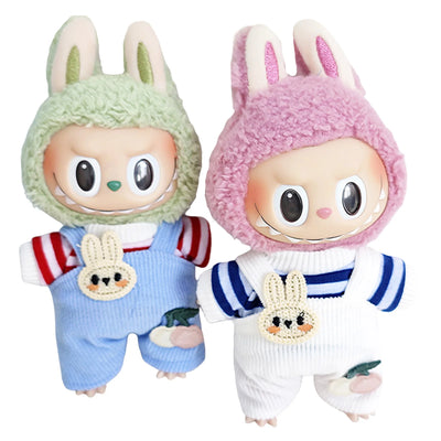 Cartoon Plush Doll Clothes Skin-friendly Plush Dolls Clothes Kids Toy for Kids Birthday Christmas Gifts MIAO