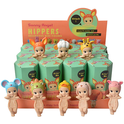 Hot Sale Sonny Angel Blind Box 20th Anniversary Hippers Looking Back Anime Figures Ornaments Dolls Fans Toy For Children Gifts