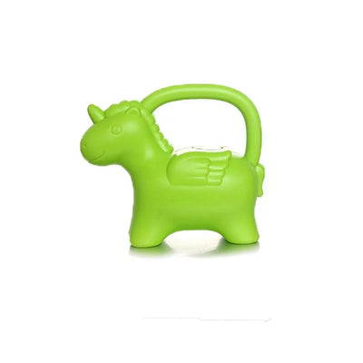 Cartoon Animal Shape Cartoon Watering Can Durable Light Weight Children Watering Can Candy Color with Handle