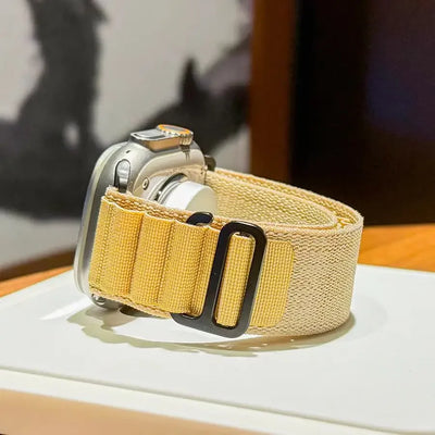 Alpine for Apple Watch 10 42/46mm Straps 44mm 40mm 45mm 41mm 38mm Correa Nylon Bracelet iWatch Series 7 6 3 5 Se 8 9 Ultra2 49mm