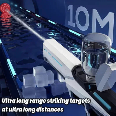 Kids Electric Water Gun Toys Summer Outdoor Beach Battle Game Full Automatic Induction Absorb Water Spray Guns for Children Gift