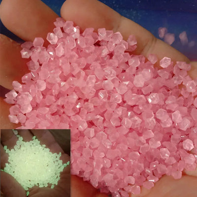 Luminous Sand Glow In Dark Stone Pebble Garden Yard Outdoor Path Lawn Decoration Fish Tank Aquarium Home DIY Decor 3-5mm