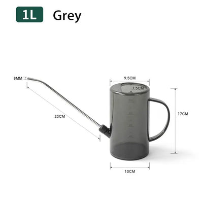 1Pcs Portable Measurable Long Spout Can Watering Can for Flowers Office Multipurpose Outdoor Garden Lawn Gardening Accessory
