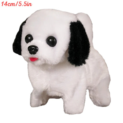 9 Styles Realistic Plush Simulation Smart Dog Children Toy Can Walking And Call Electric Plush Robot Pet Dog Toddler Christmas