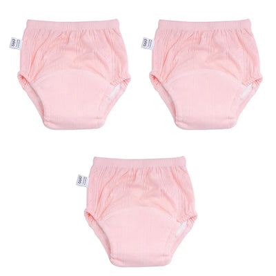 3PCS/LOT NEWBORN COTTON TRAINING PANTS SUMMER BABY SHORTS WASHABLE REUSABLE CLOTH DIAPERS INFANT NAPPIES