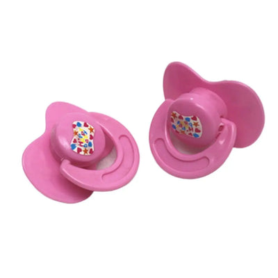 Pretend Play Doll Pacifier DIY Decoration Feeding Miniature Pacifier Games Toys Plastic Pacifier Toy Doll Accessories