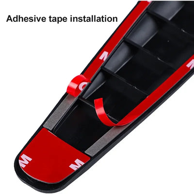 2PCS CAR BUMPER CORNER PROTECTOR STRIPS – ANTI-COLLISION SCRATCH GUARD