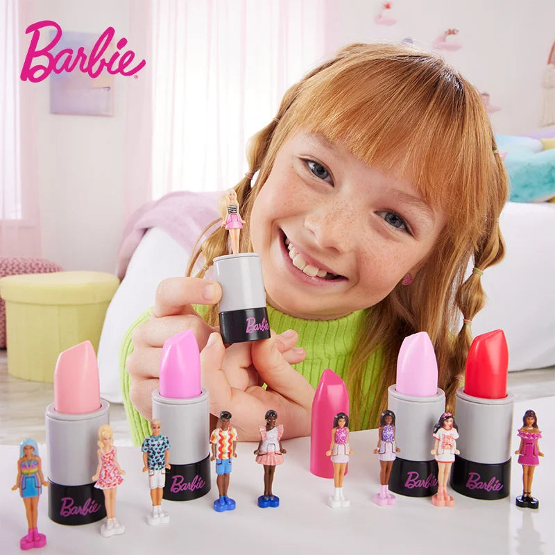 2024 Barbie Doll Miniature Barbieland Lipstick Mystery Surprise Mysterious Box Dolls for Girl Children's Toys Christmas Gift