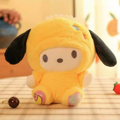 Sanrio 25Cm Anime Kuromid Toys Kawaii Mymelody Cinnamorol Plush Soft Stuffed Animals Doll Plushie Pillow Xmas Gift Decor