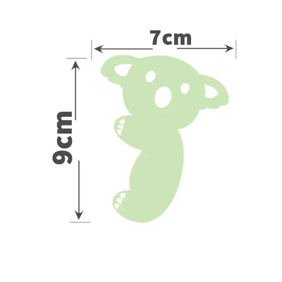 Cartoon Glow in the Dark Sticker Light Switch Sticker Luminous Wall Stickers Decal for Kids Room Decoration Home Decor Cat Fairy