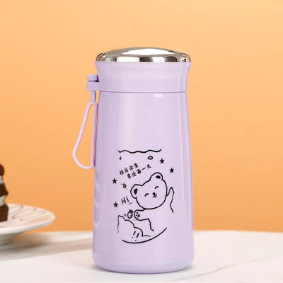 Thermo Bottles For Coffee Water Children's Lucky For Water Coffee Tea Creative 280ml Wholesale Drinkware Water Bottle Bear Cup