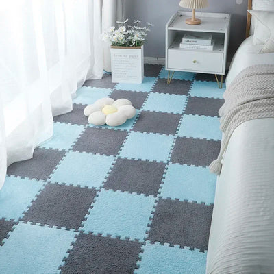 5-20pcs Foam Play Mat for Baby, Soft Non-Toxic Baby Playmat Solid Colored Foam Puzzled Floor Mats, Baby Play Mat Exercise Mats